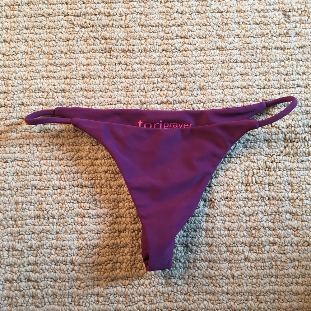 Lahaina Bottom in eggplant purple
